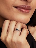 Anello Pandora Donna in Argento Cristallo artificiale 194733C01-52 - 194733C01-52